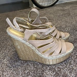 Tan Wedges